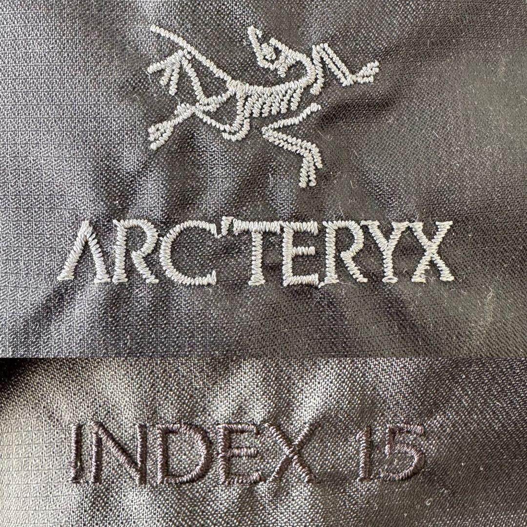 【極美品】 ARC’TERYX INDEX15 インデックス リュック　ブラック