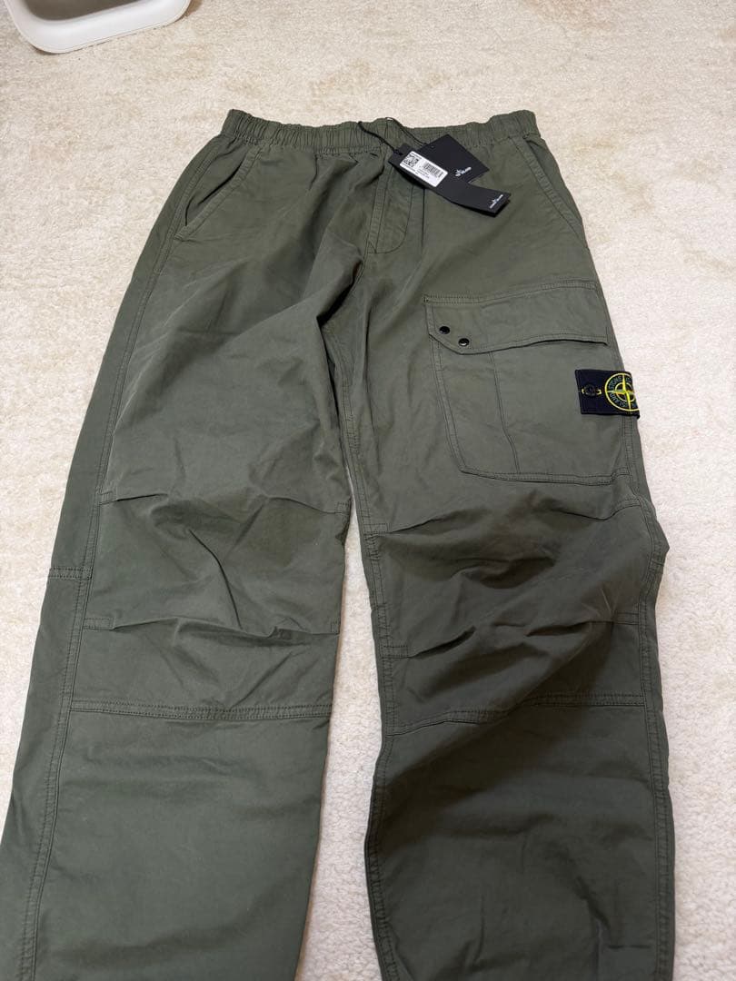 STONE  カーゴパンツ オリーブグリーン 新品タグ付き