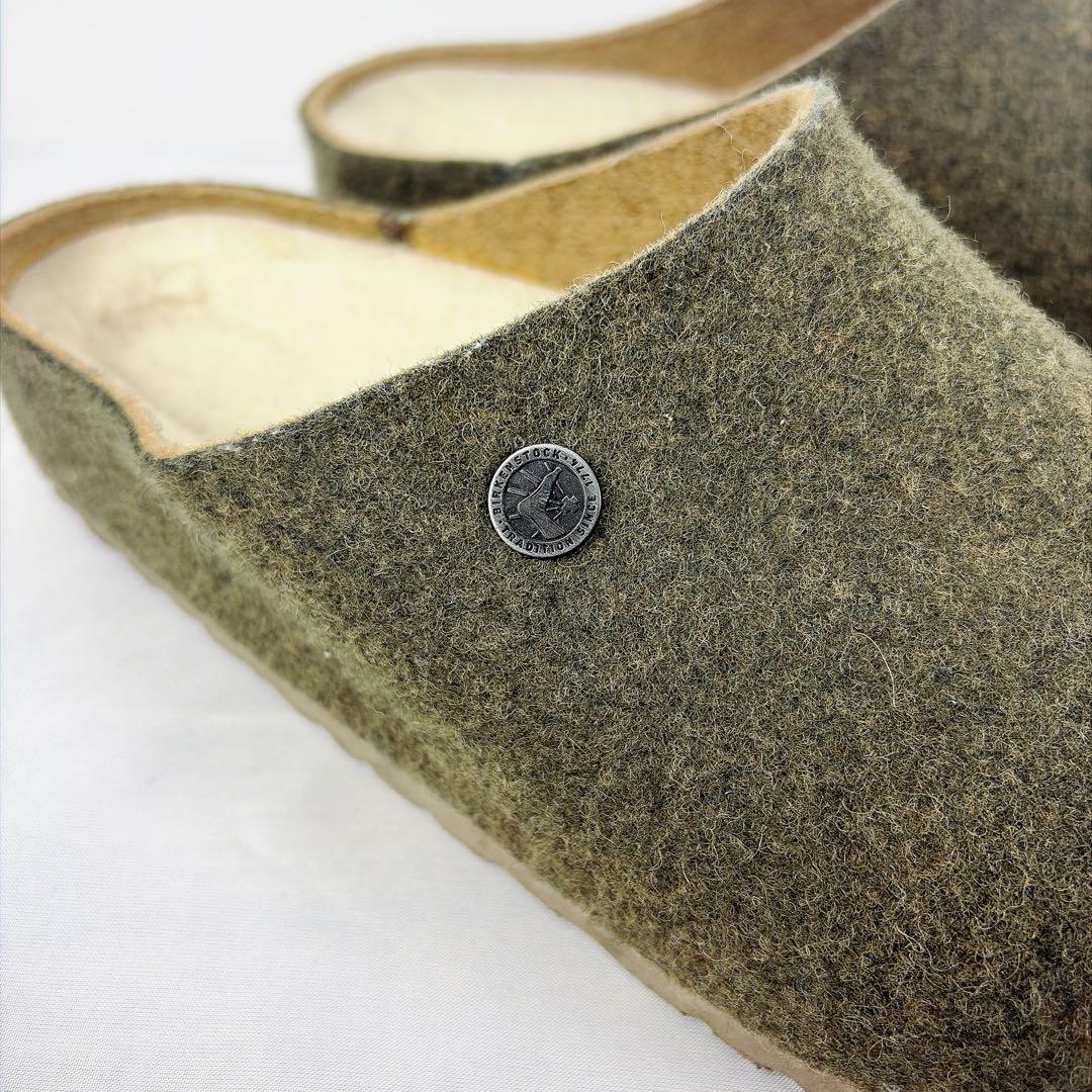 希少✨ビルケンシュトック　イタリア製　ウール　カプラン　サボサンダル　40 ボア