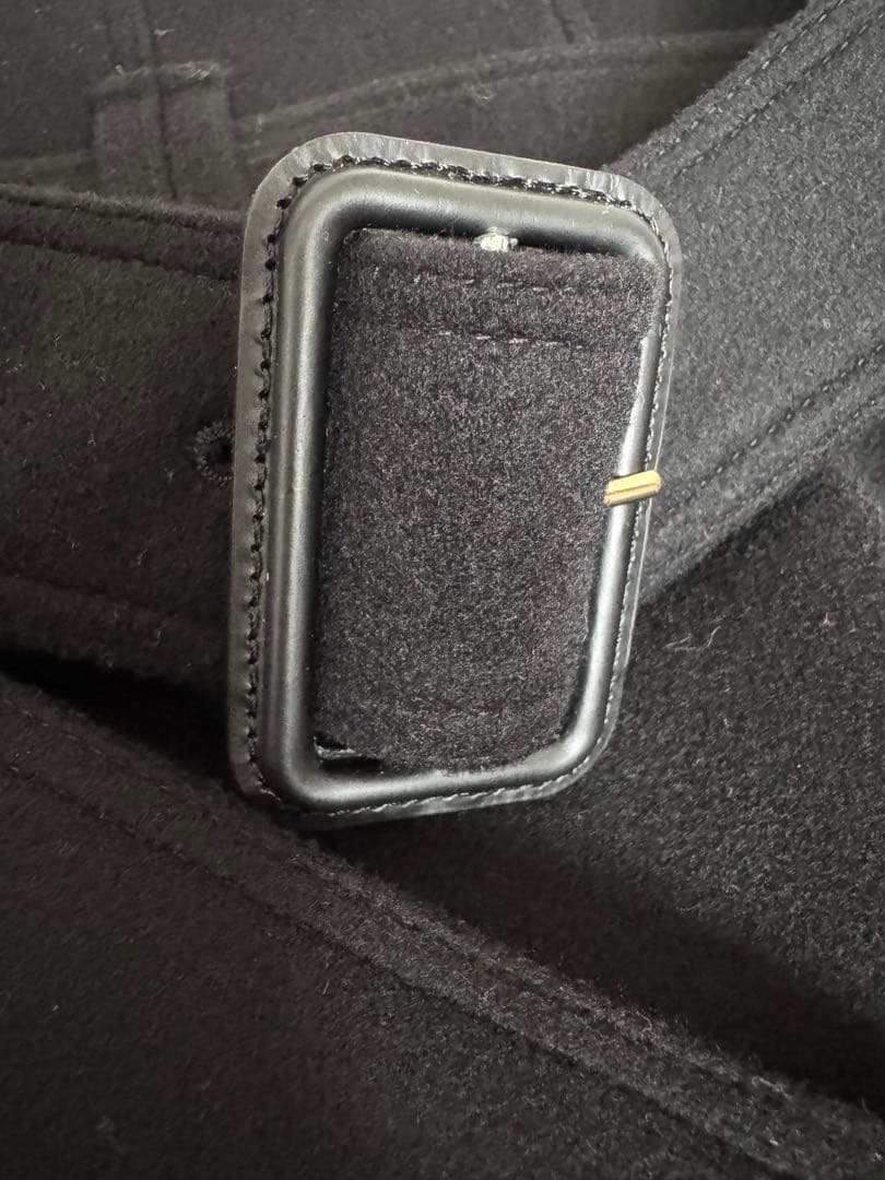 BurberryブラックウールコートXS〜Sサイズ　外での着用は無し