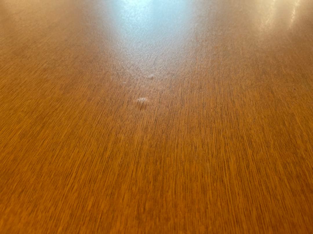 無印良品　タモ材　エクステンションテーブル