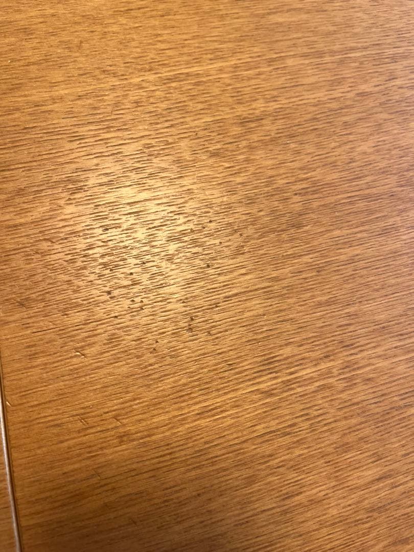 無印良品　タモ材　エクステンションテーブル