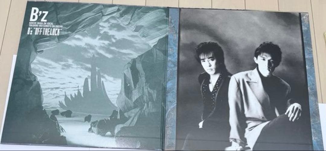 B’z アナログレコード　OFF THE LOCK オフザロック　ROCK