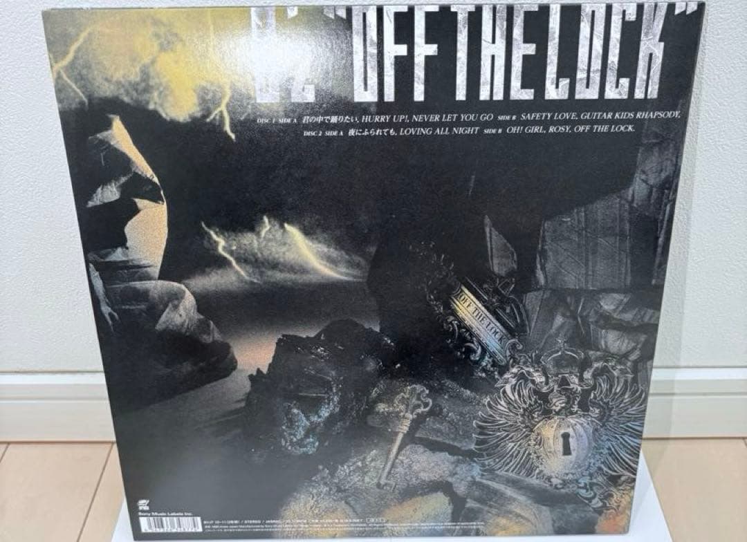 B’z アナログレコード　OFF THE LOCK オフザロック　ROCK