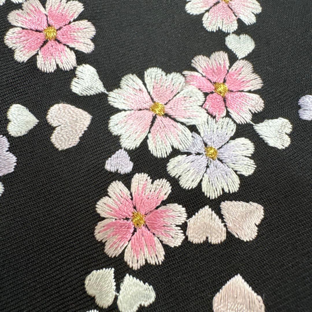 卒業式　２尺袖袴4点セット　赤無地七宝