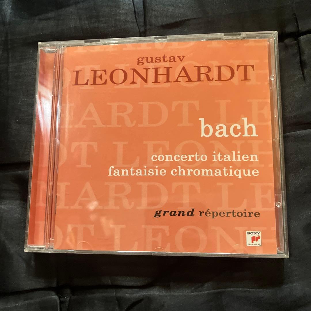 バッハ: グスタフ・レオンハルト CD