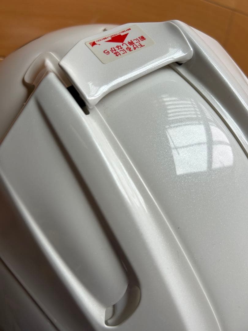 パ*ダ様 美品 Arai RX-7X 57-58㎝グラスホワイト ヘルメット ア