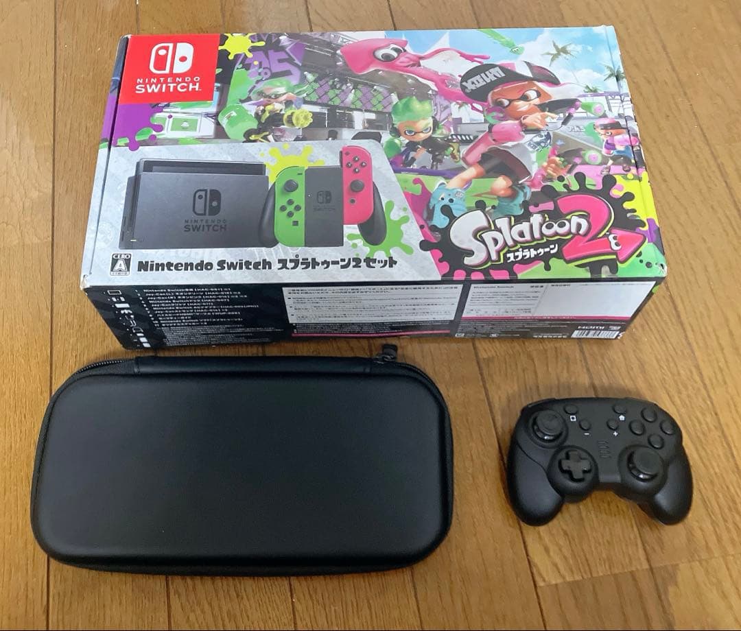 おまけあり　Nintendo Switch Splatoon 2セット