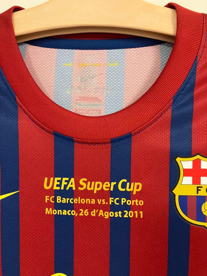 支給品バルセロナメッシユニフォーム　アルゼンチン代表　スーパーカップ決勝2011