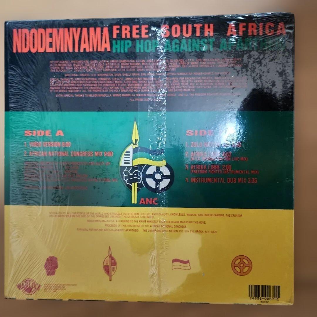 洋楽 NDODEMNYAMA \"Free South Africa\"