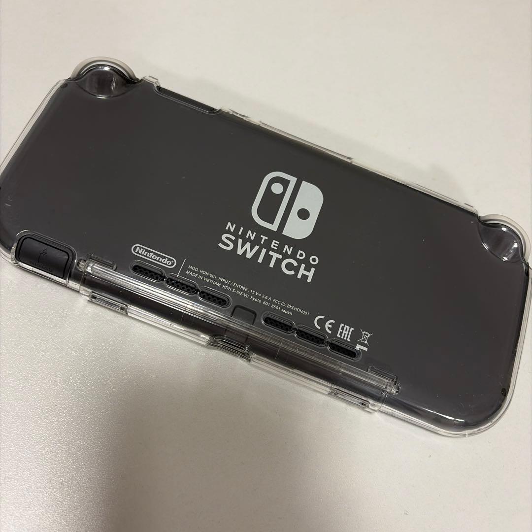 Nintendo Switch light 本体 クリアケース 保護シール 付き