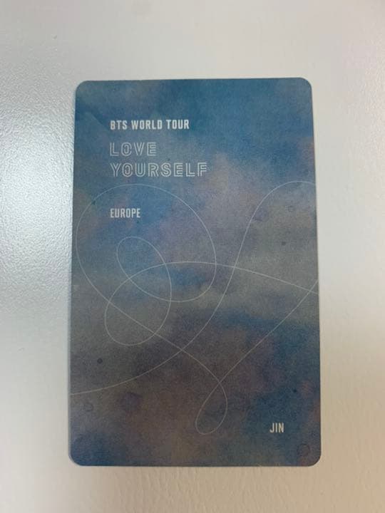 BTS LYS EUROPE ヨーロッパ DVD 公式トレカ ジン