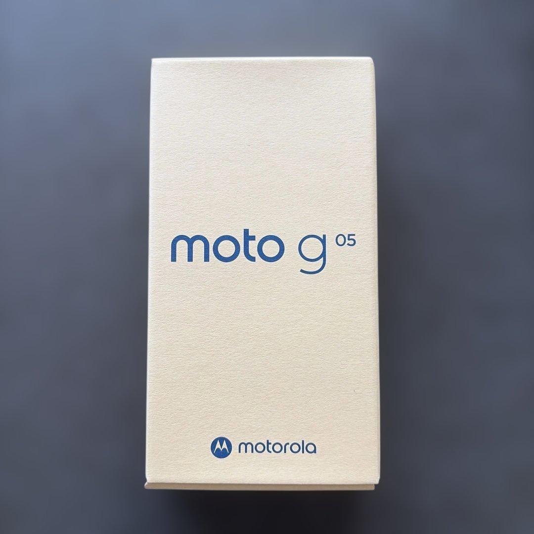 （新品未開封）Motorola moto g05 本体