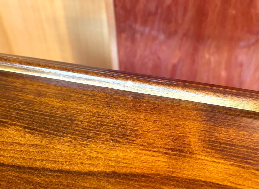 カリモク キッチンワゴン 2段 キャスター/持ち手 1995年