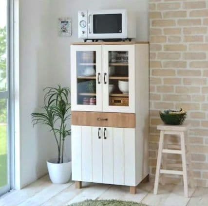 NITORI【新品】フレンチカントリー調キャビネット ホワイト