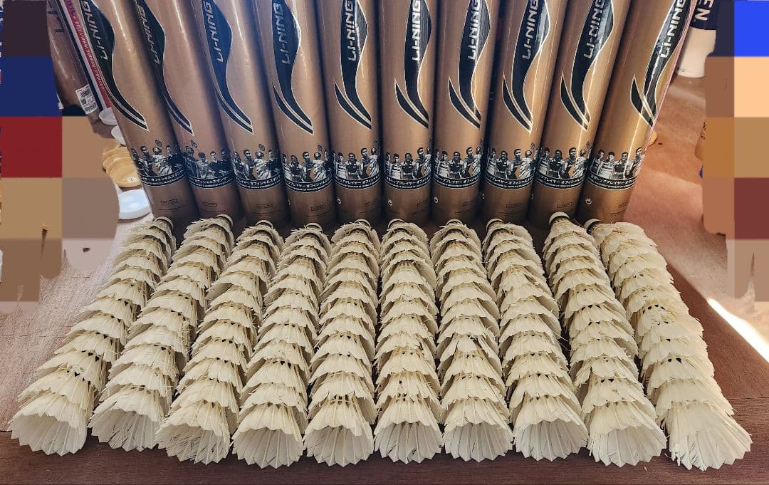 【第1種検定球】リーニン FA+500 中古シャトル 120球（10ダース）