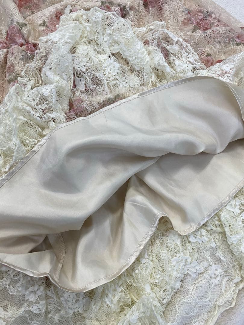 新品タグ付き★アクシーズファムブーケレースキャミチュニックワンピース懐古シリーズ