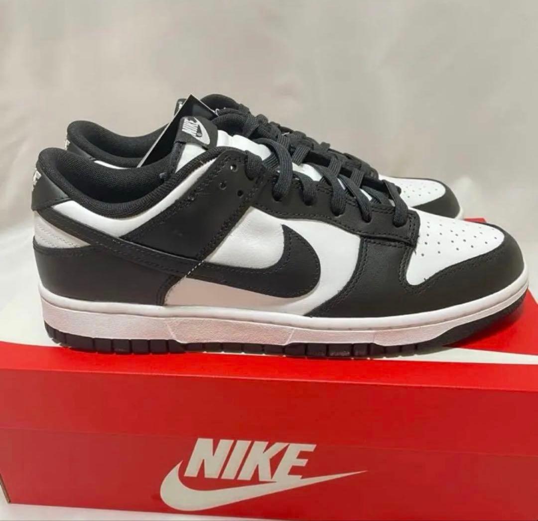 限定一足 GS23.5ナイキダンクローレトロブラック＆ホワイト(パンダダンク