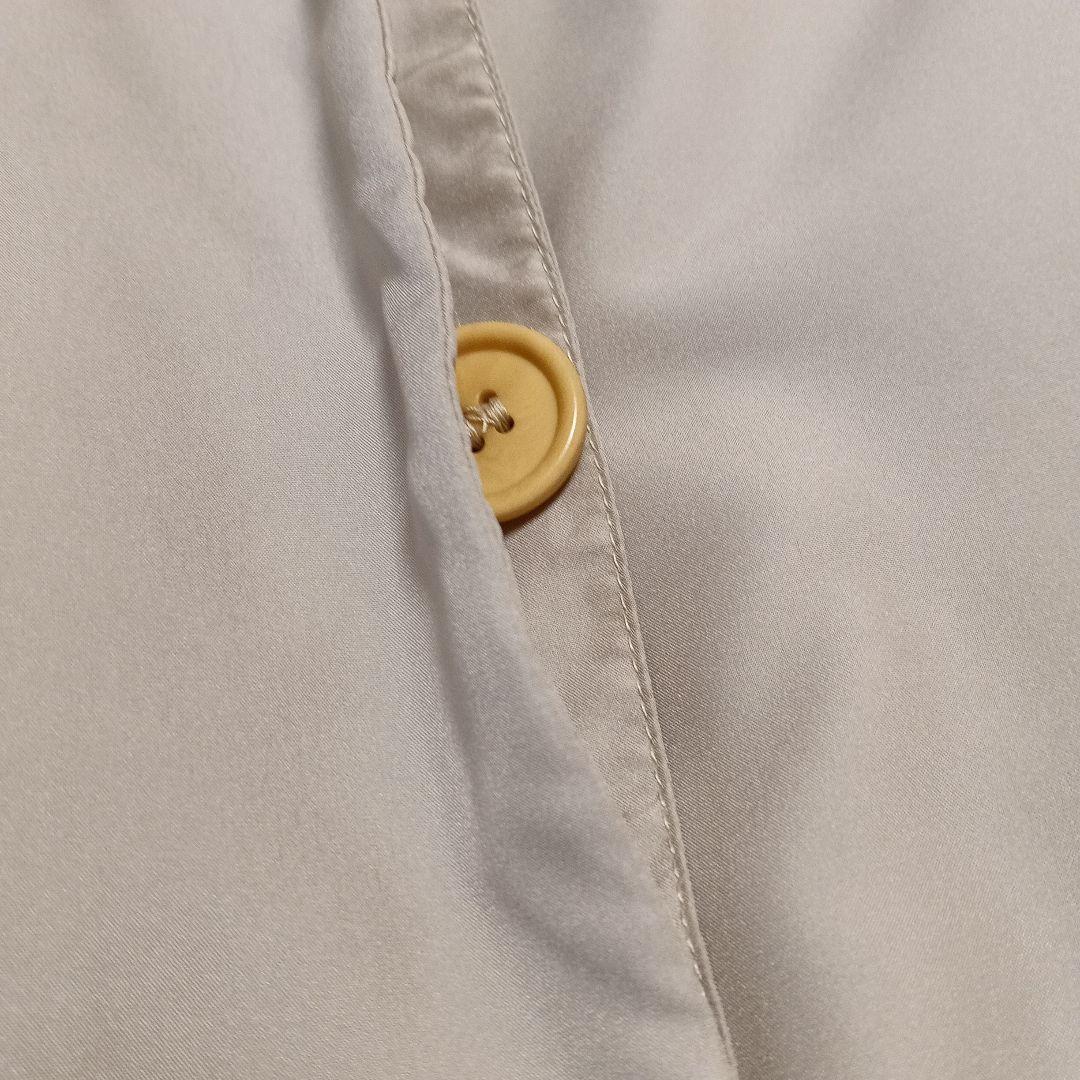 HELMUT LANG イタリア製 ベージュ ステンカラーコート レディース М