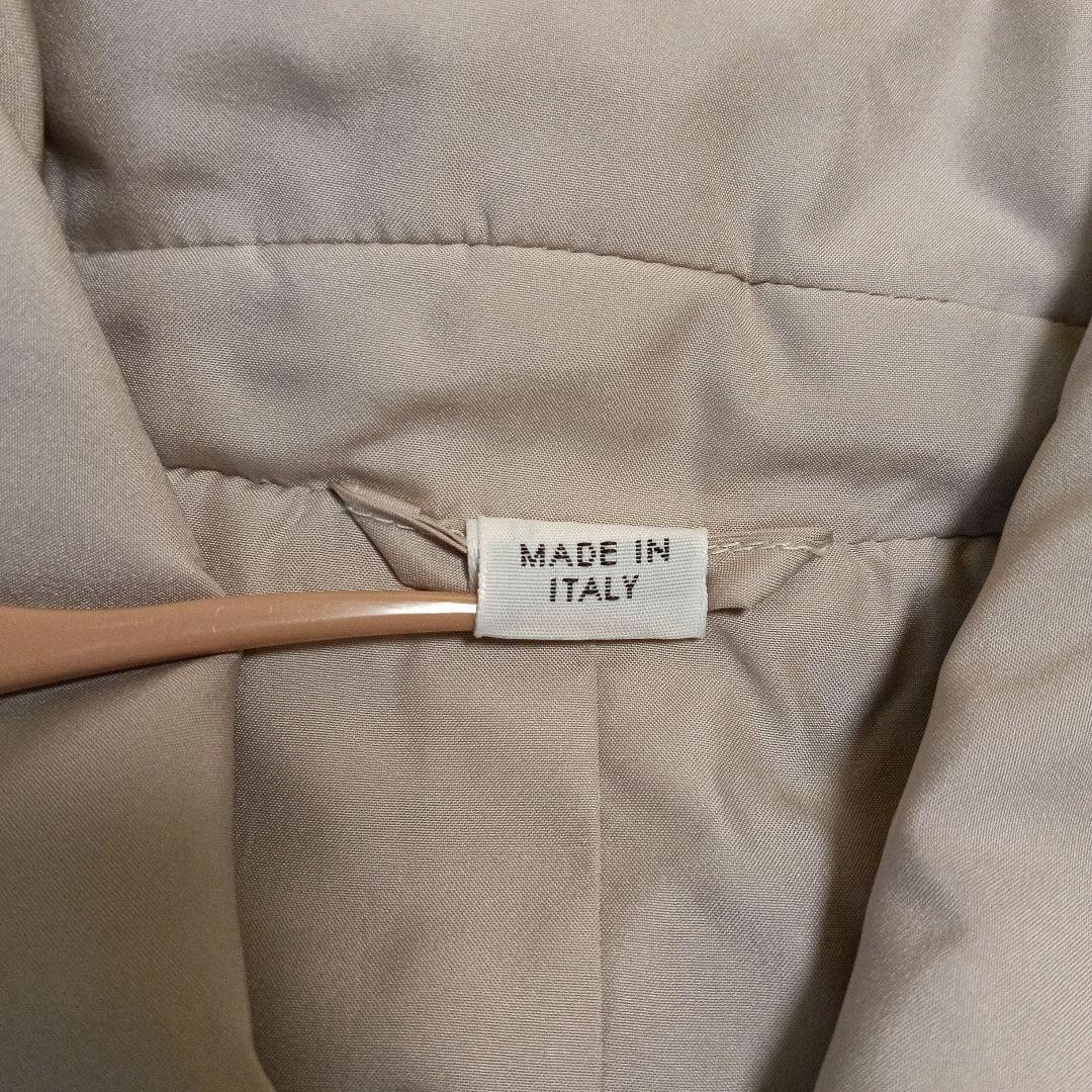 HELMUT LANG イタリア製 ベージュ ステンカラーコート レディース М