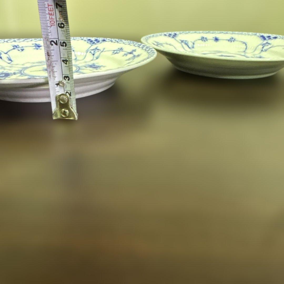 S2505 ロイヤルコペンハーゲン　ブルーフルーテッドプレイン プレート 2枚