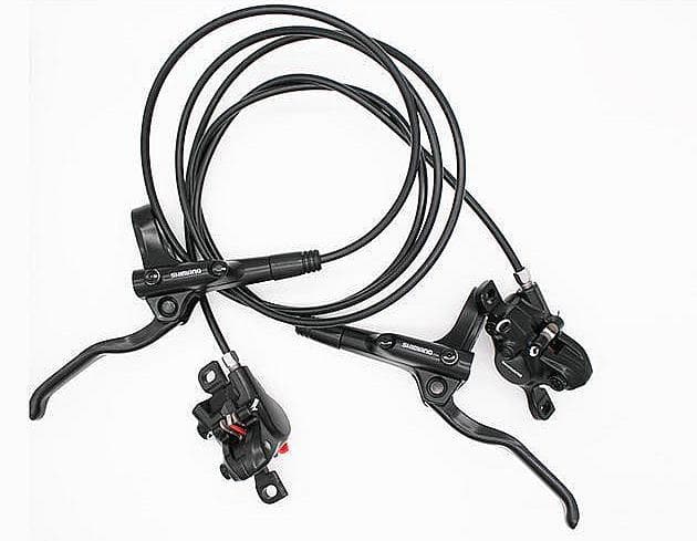 MT200油圧ブレーキ(インナケーブル)+SRAM180mmローター２枚