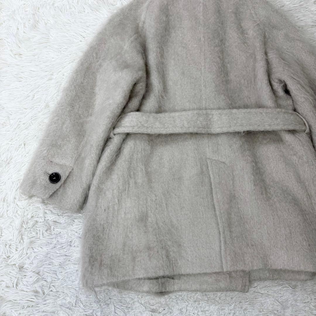 UNITED TOKYO ユナイテッドトウキョウ シャギーコクーンコート　ベルト