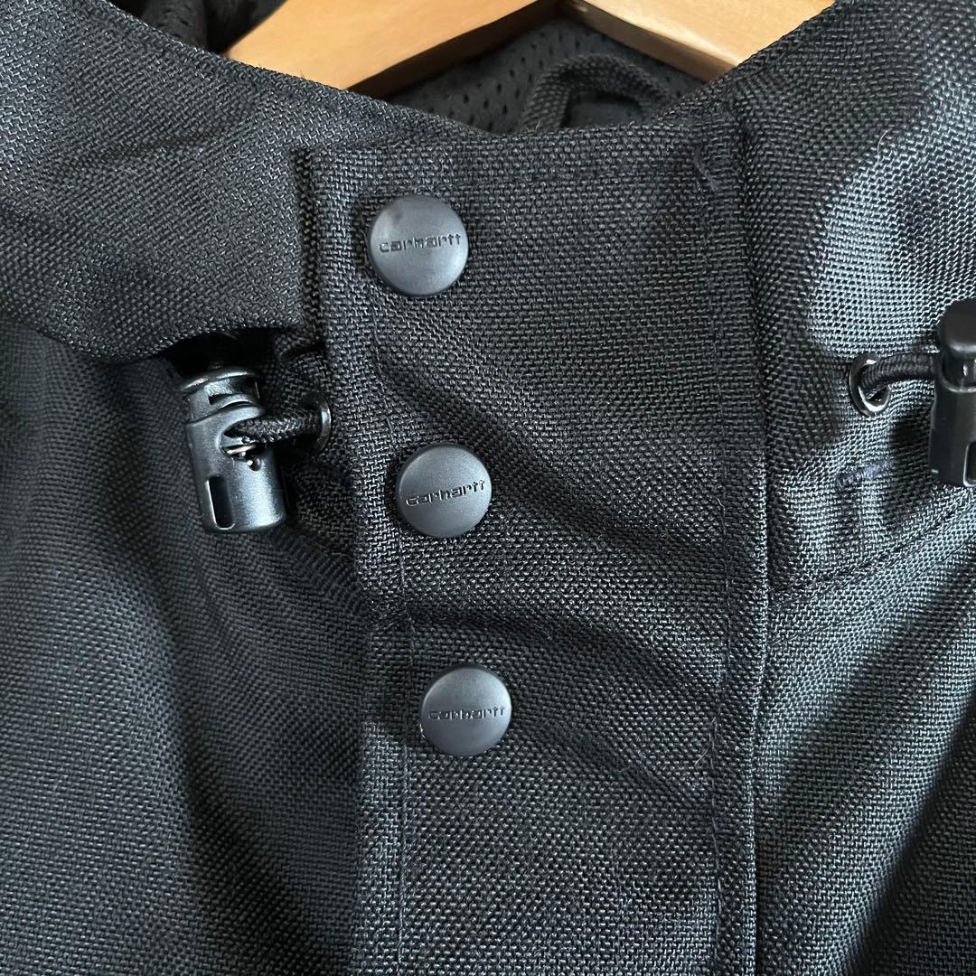 【美品】厚手 Carhartt アウター ブラック MゴールドWジップ仕様