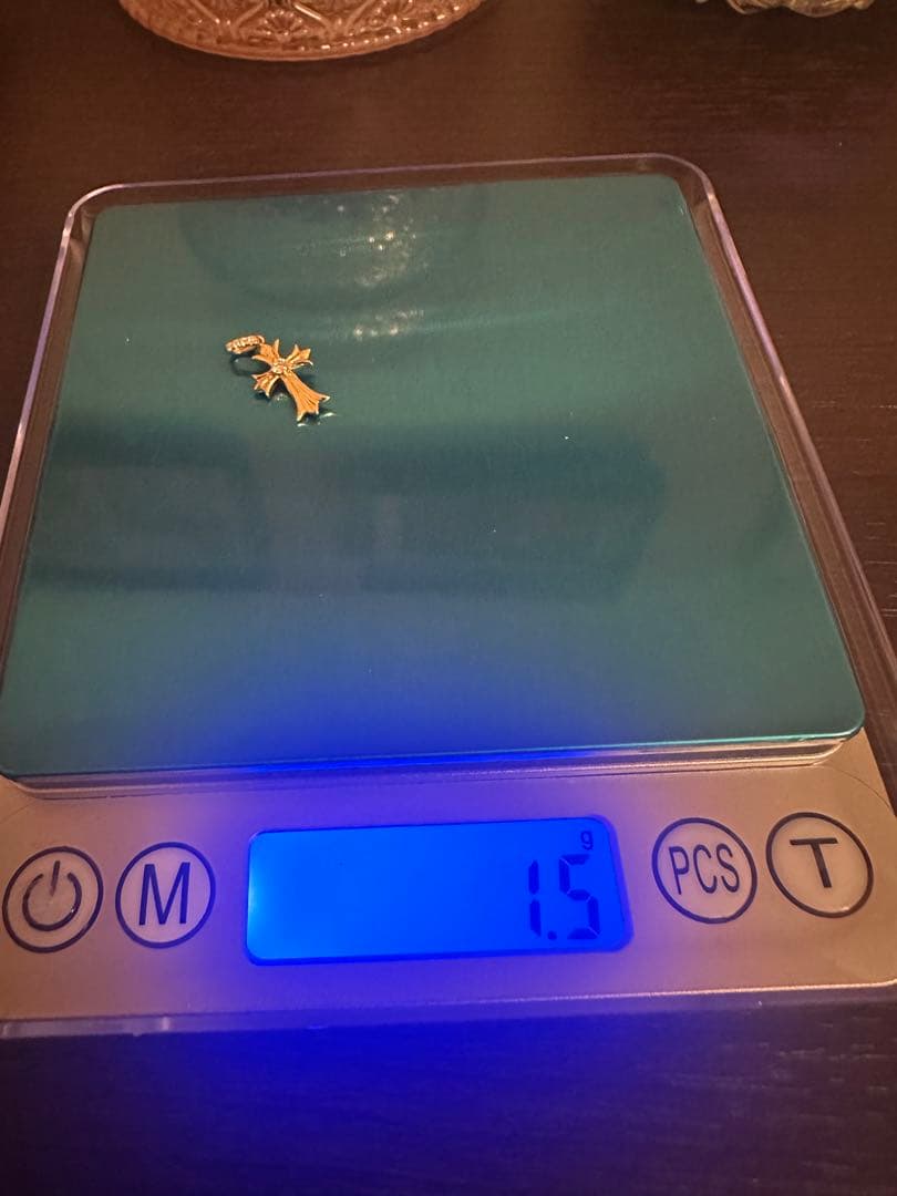 K18YG天然ダイヤモンド　ペンダント　0.07ct