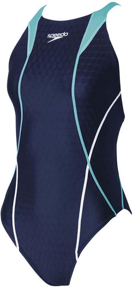 Speedo(スピード) 競泳水着 スクール水着 ハイレグ フレックスキューブ