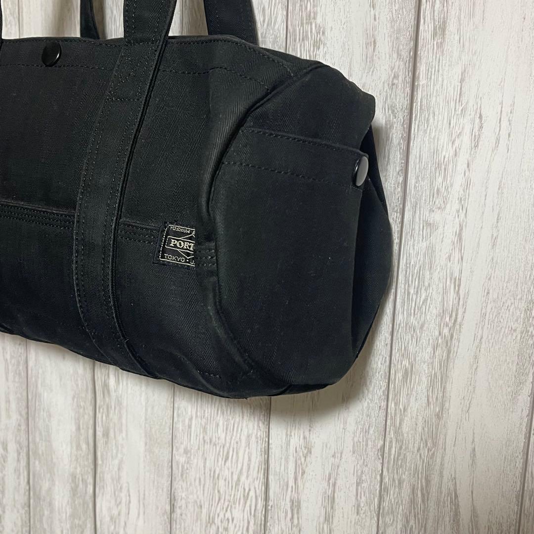 【廃盤品】ポーター PORTER サニー ドラムバッグ ミニボストン キャンバス