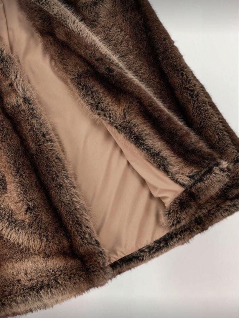 ファーロングコート ファーコート