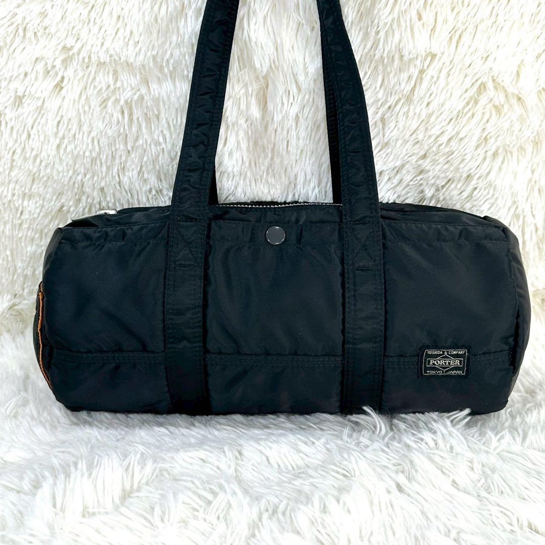【極美品】ポータータンカー ダッフル ミニボストンバッグ吉田カバン 黒 1076