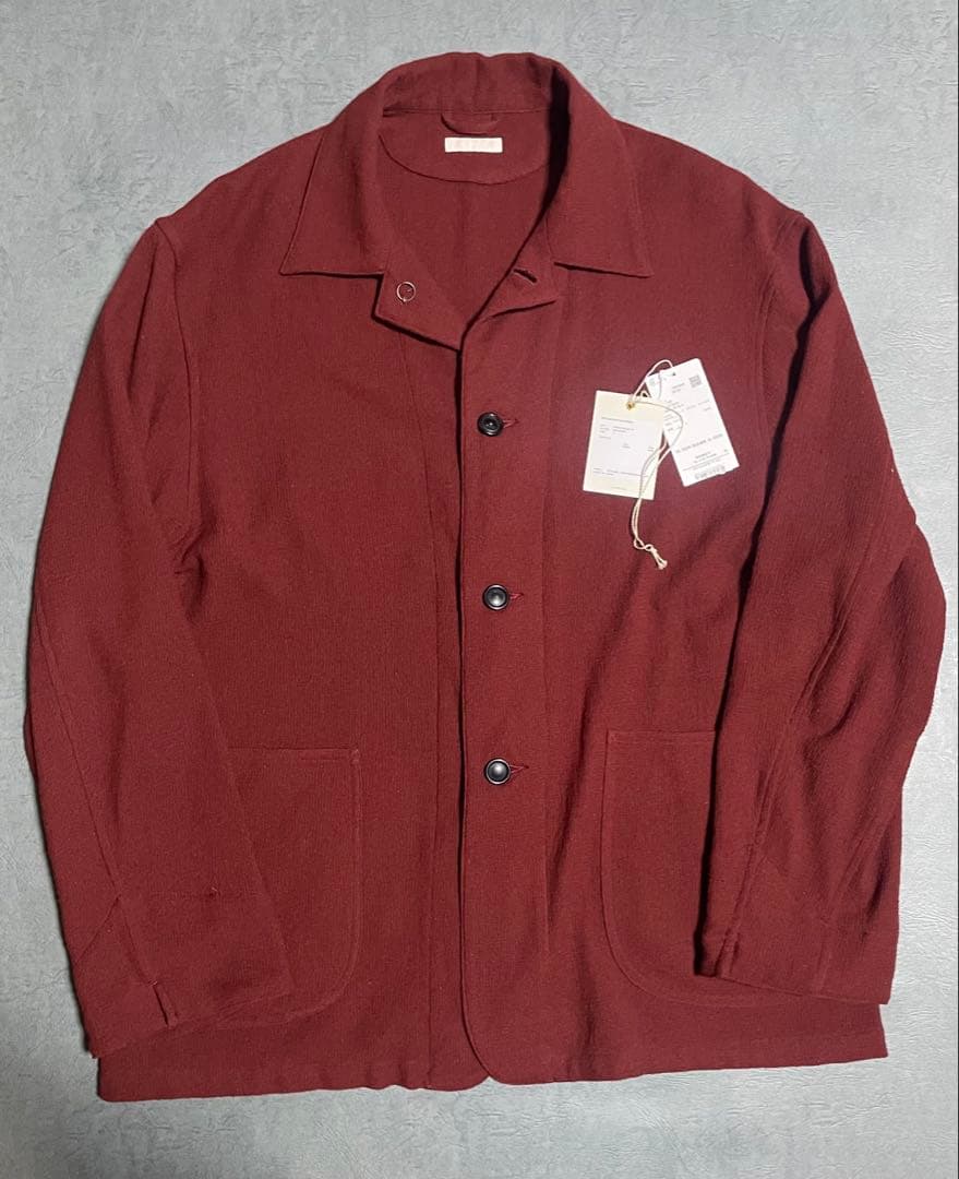 ジャケット・アウター ULTERIOR 25AW WOOL SILK MESH SH-COVERALL