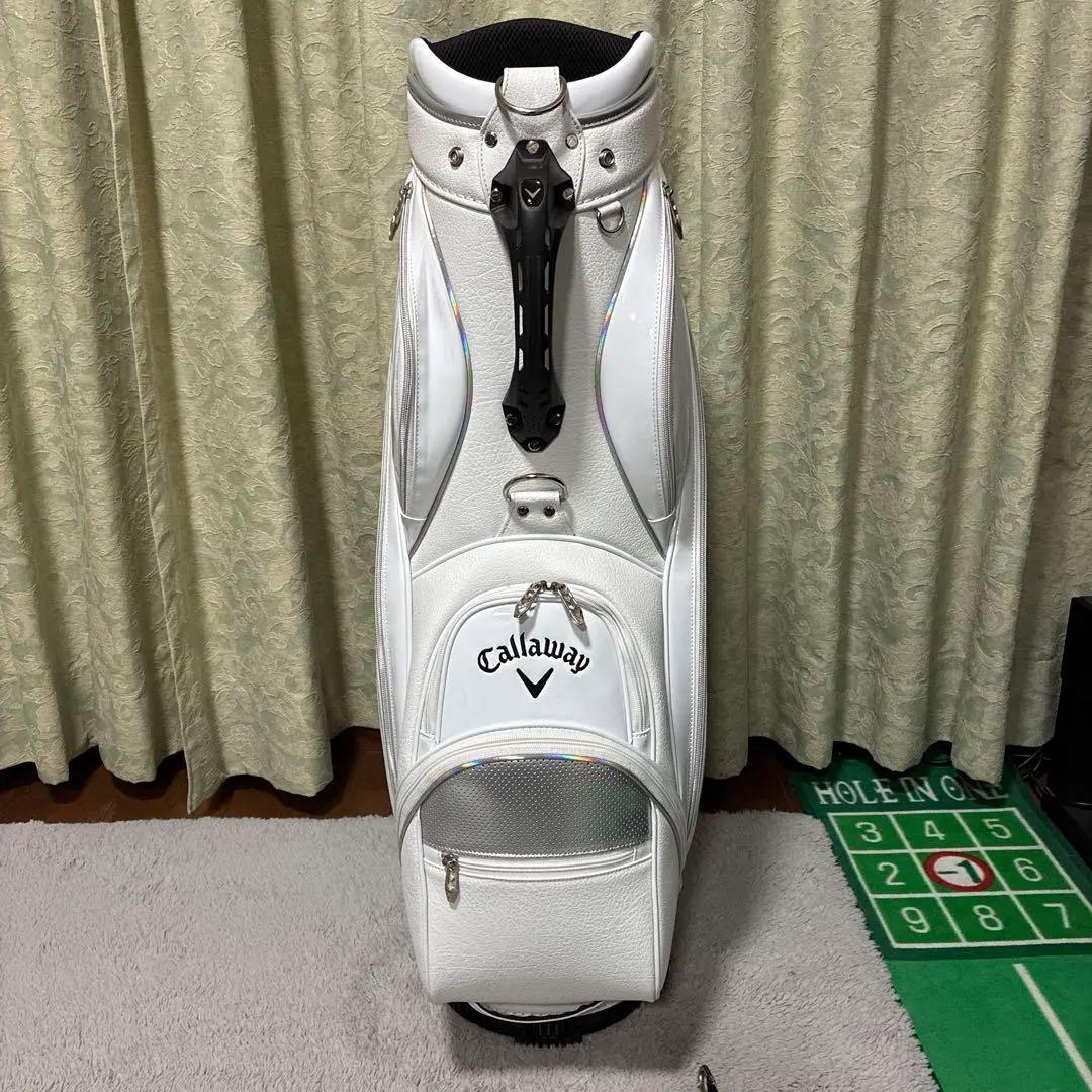 Callaway ホワイトキャディバッグ