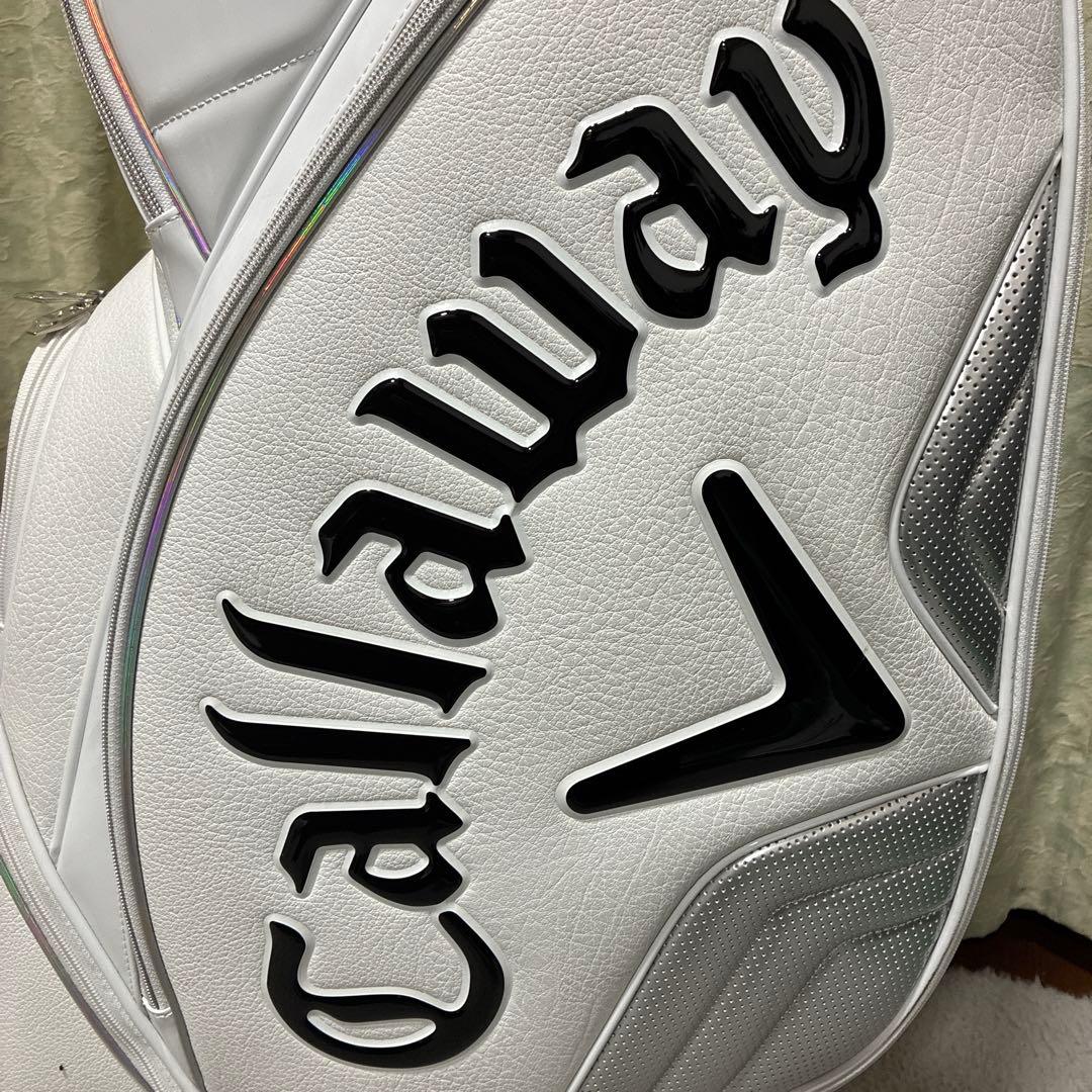Callaway ホワイトキャディバッグ