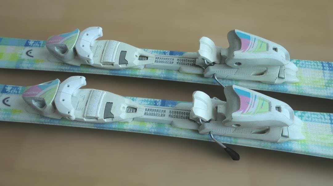 ■■送料無料■HEAD■子供用スキーフルセット■板117靴22■WAX済■■