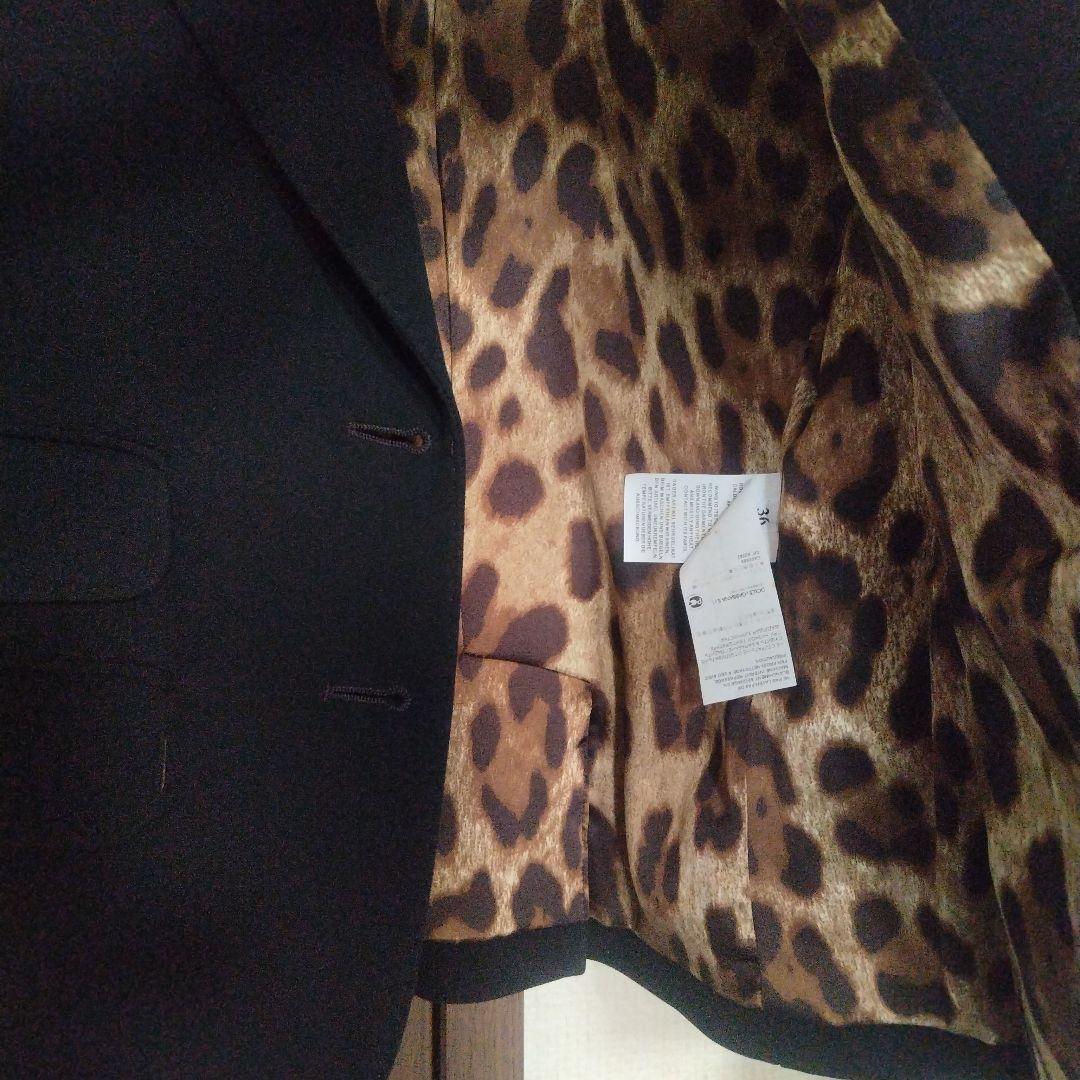 8の日セール★DOLCE & GABBANA テーラードジャケット ブラック36