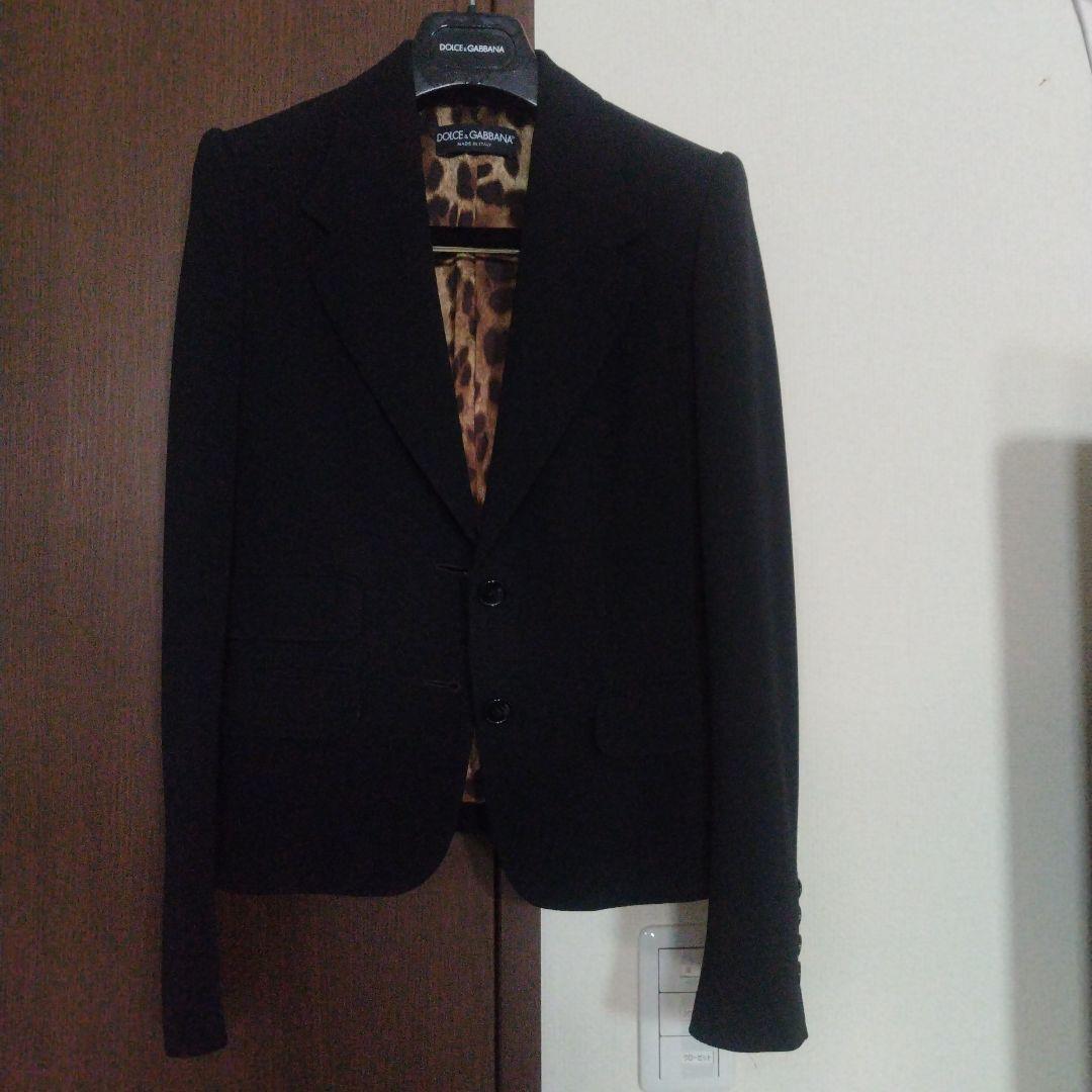 8の日セール★DOLCE & GABBANA テーラードジャケット ブラック36