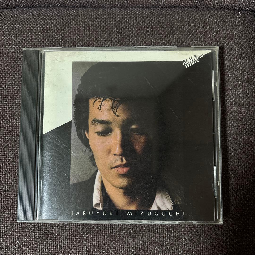 水口晴幸CD『BLACK or WHITE 』山下達郎 筒美京平 柳ジョージ