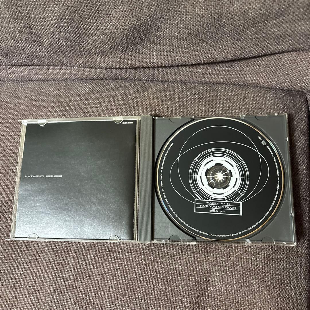 水口晴幸CD『BLACK or WHITE 』山下達郎 筒美京平 柳ジョージ