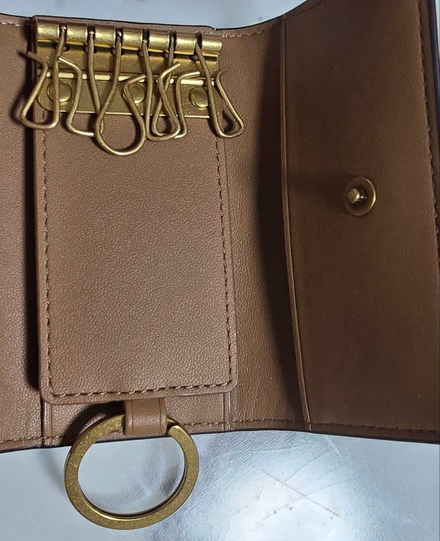 COACH 6連キーケース 花柄 新品未使用