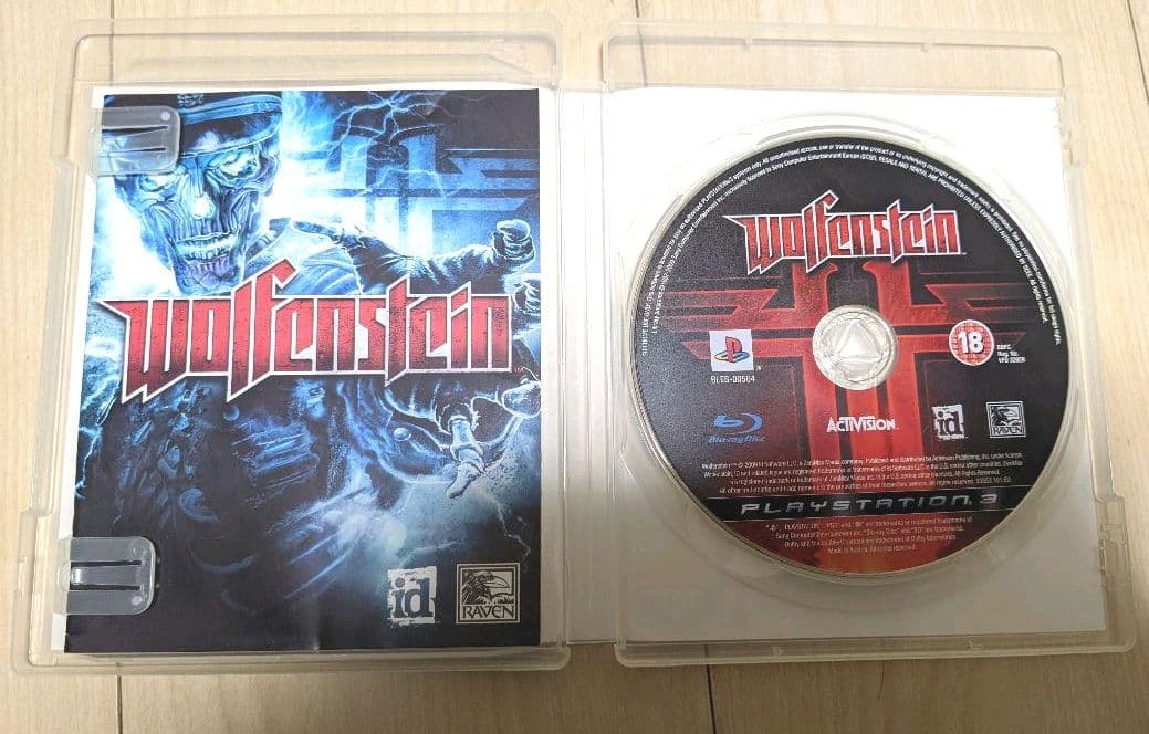 【レア品】PS3 Wolfenstein (ウルフェンシュタイン) UK版