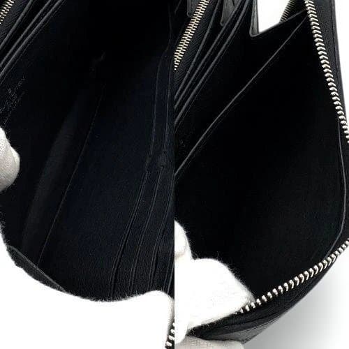 【美品】ルイヴィトン マヒナ ジッピーウォレット ノワール 長財布 モノグラム