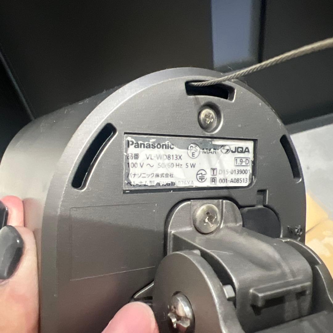 Panasonic ワイヤレス防犯カメラ　VL-WD813X 2台