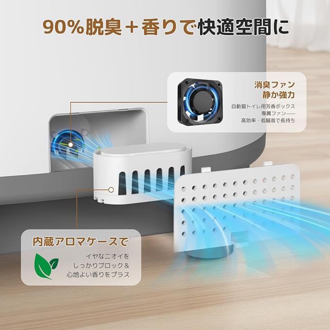 猫トイレ 自動　自動清掃 9種センサー搭載 大容量80L アプリで操作