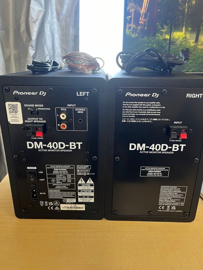 Pioneer DJ DM-40D-BT スピーカー