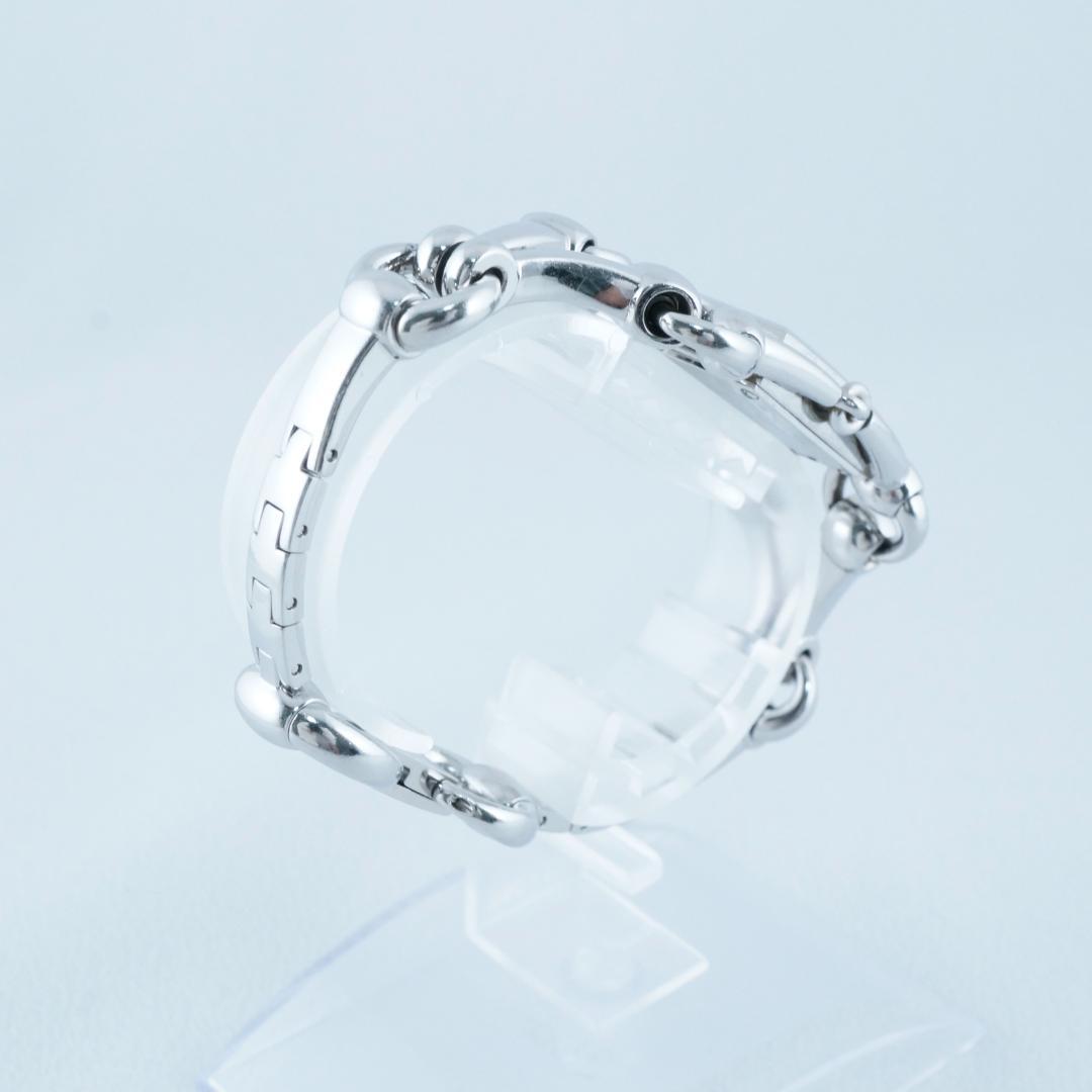 グッチ 116.5 シニョーリア ホワイトシェル クオーツ レディース　腕時計