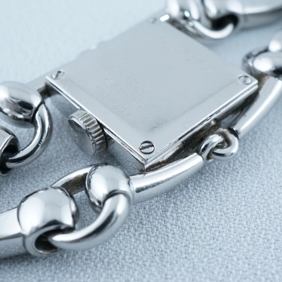 グッチ 116.5 シニョーリア ホワイトシェル クオーツ レディース　腕時計