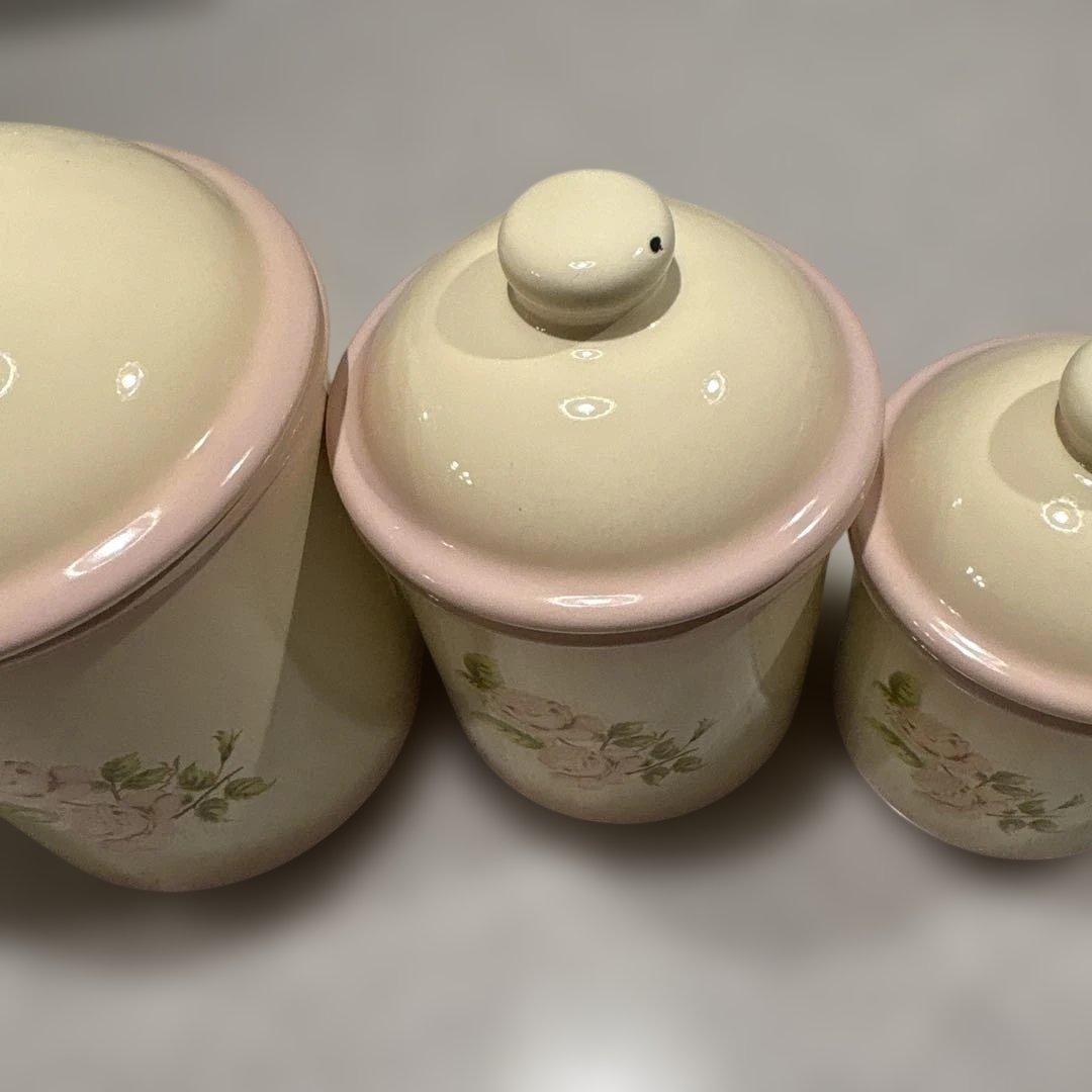 イマンホーローキャニスター3点セット